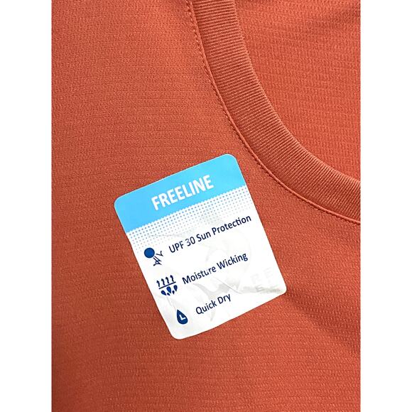 Reel Legends Freeline Orange Long Sleeve Shirt Men L Fishing Outdoor Boating NWT - Picture 6 of 10